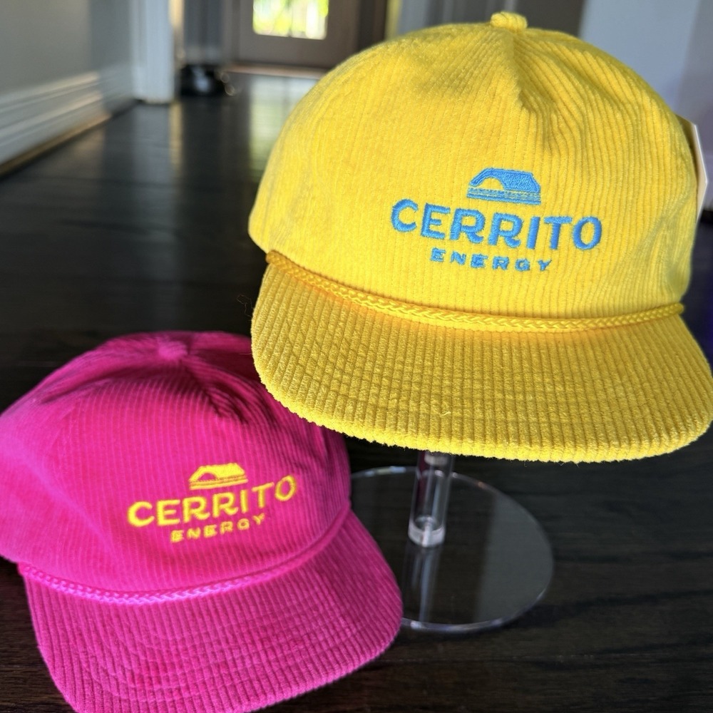 Neon Yellow Blue Corduroy Rope Snapback Hat NWT Streetwear Festival Cap - Picture 6 of 7